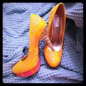 Rachel Roy lace heels